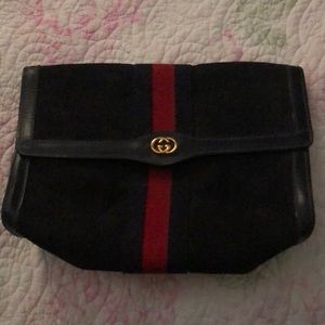 Gucci Vintage Suede Bag